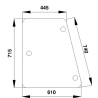 144759A1 Szyba Case boczna Kramp 3660980017251
