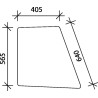 134771737 Szyba Case drzwi górna Kramp 3660980032872