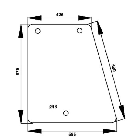 248718A1 Szyba Case boczna Kramp 8719607183604