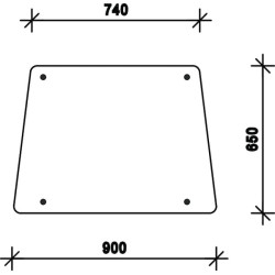 04312038 Szyba Deutz Fahr boczna Kramp 3660980005265