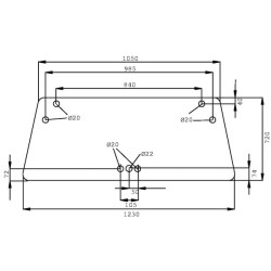 04363114 Szyba Deutz Fahr przednia Kramp 8719607183895