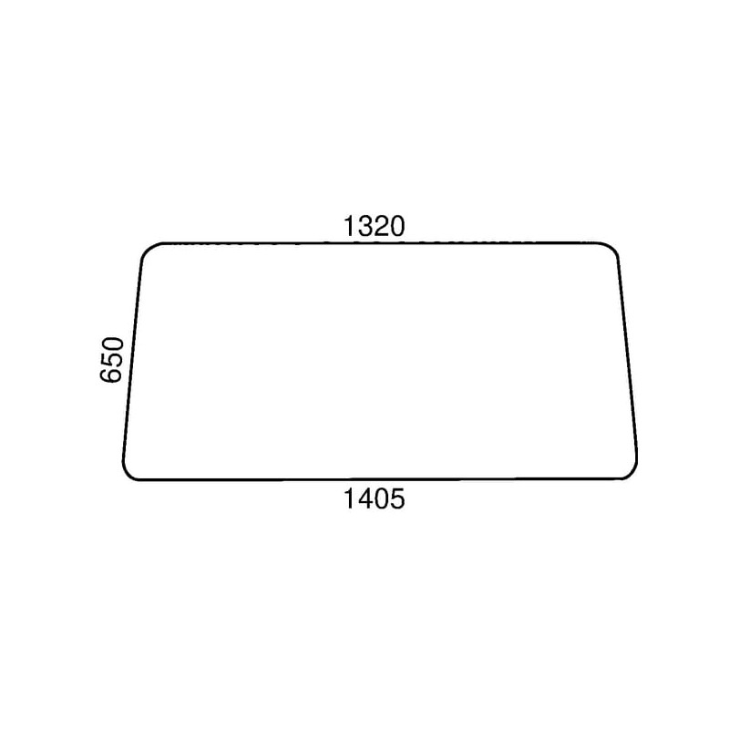 5113401 Szyba Fiat przednia górna Kramp 3660980007252