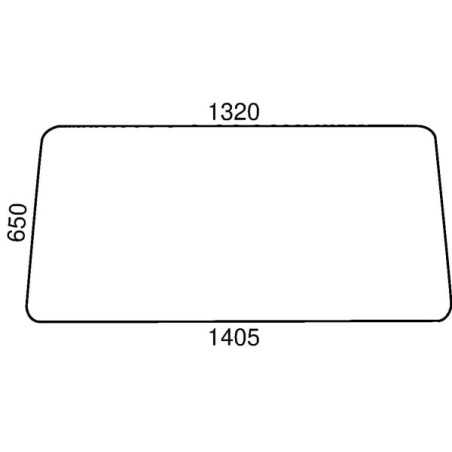 5113401 Szyba Fiat przednia górna Kramp 3660980007252