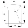 L151752 Szyba John Deere przednia dolna Kramp 3660980061582