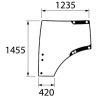 L212967KR Szyba John Deere drzwi lewa Kramp 8719493094220
