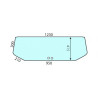83909858 Szyba Ford tylna górna Kramp 3660980006064