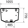 0022353220 Szyba Claas tylna