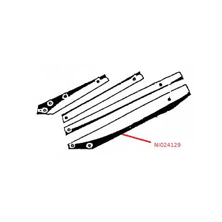 Listwa odkladni 1 lewy WST430