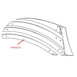 Listwa odkładni 1 prawa UST400