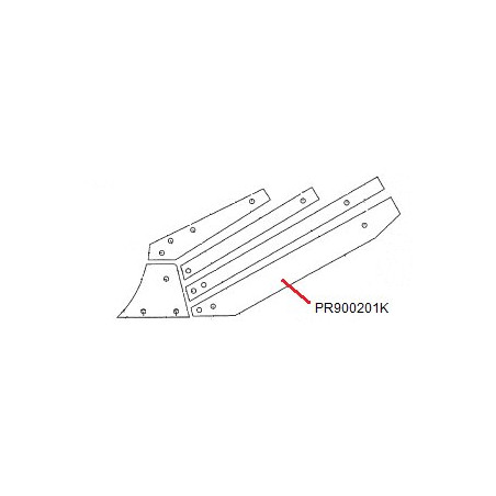 Listwa odkładni 1 lewa WST 430 plus