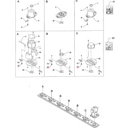 Śruba z nakrętką JF 1219-0809+1220-432