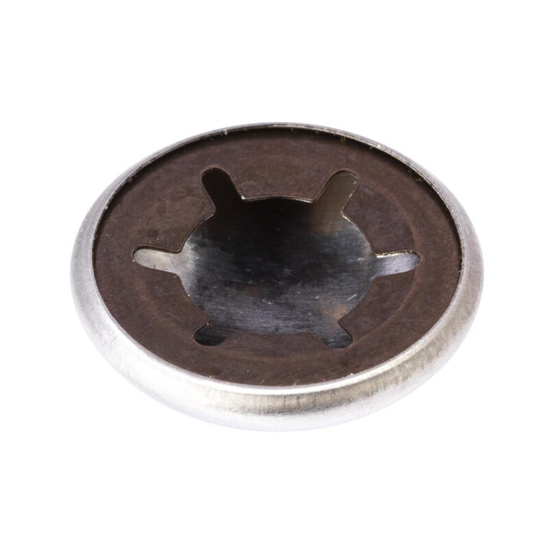 Pierścień zabezpieczający z łbem soczewkowym 12x2.5 mm Starlock A2