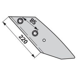 Lemken 3364154 Dłuto lemiesza prawe C2SP