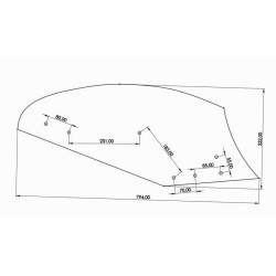 Odkładnica l. LU 2 3440731 Lemken 5071-3440730