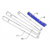 Lemken 3444110 Listwa odkładni 1 US30/35/40 prawa