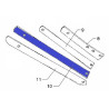 Lemken 3444130 Listwa odkładni 3 US35/40 prawa