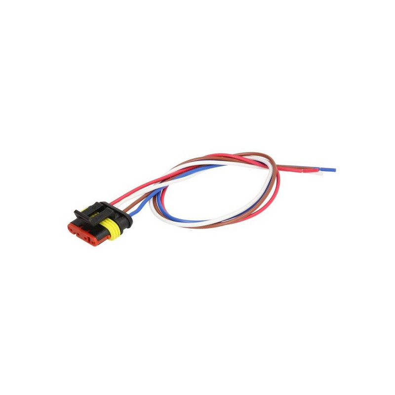 Obudowa wtyczki 4-pin SuperSeal z przewodem