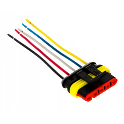 Obudowa wtyczki 5-pin SuperSeal z przewodem