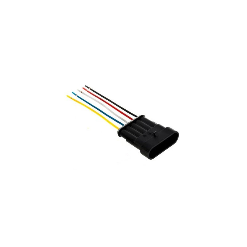 Obudowa gniazda 6-pin SuperSeal z przewodem