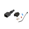 Wtyczka elektryczna JPT owalna 3-pin DT KLIMA 14DT-466684