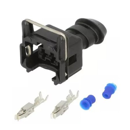 Obudowa gniazda JPT, 2-pin komp.