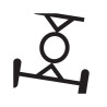 9XT713 630-761 Symbol do przełączników, do osi wahliwej Hella 4082300202168