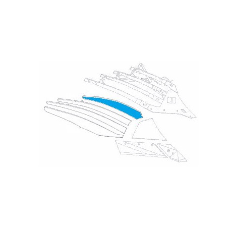 Lemken 3444420 Listwa odkładni 1 DMCS50 prawa DuraMaxx