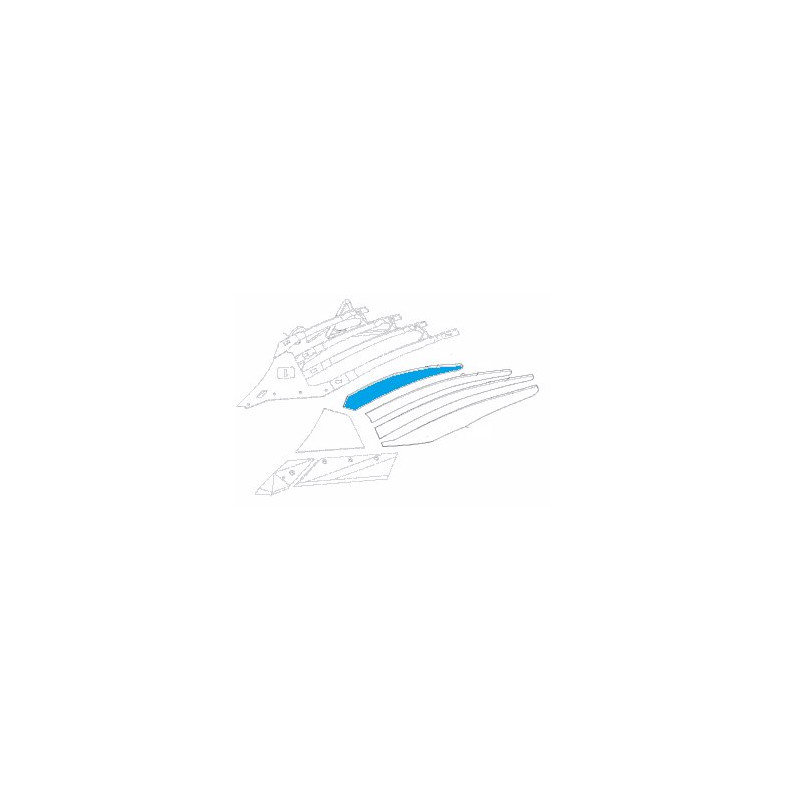 Lemken 3444421 Listwa odkładni 1 DMCS50 lewa DuraMaxx