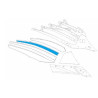 Lemken 3444430 Listwa odkładni 2 DMCS50 prawa DuraMaxx