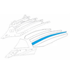 Lemken 3444441 Listwa odkładni 3 DMCS50 lewa DuraMaxx