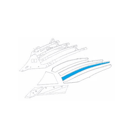 Lemken 3444441 Listwa odkładni 3 DMCS50 lewa DuraMaxx