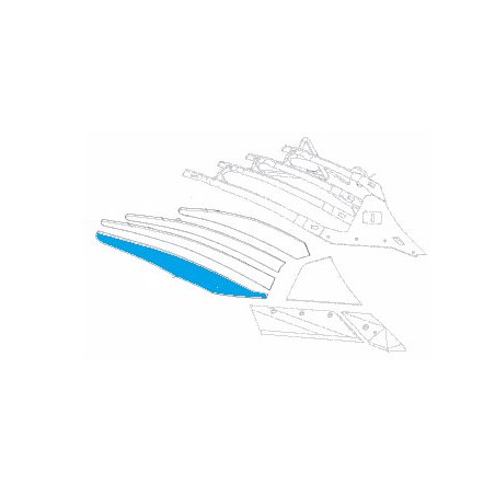 Lemken 3444448 Listwa odkładni 4 DMCS40 prawa DuraMaxx