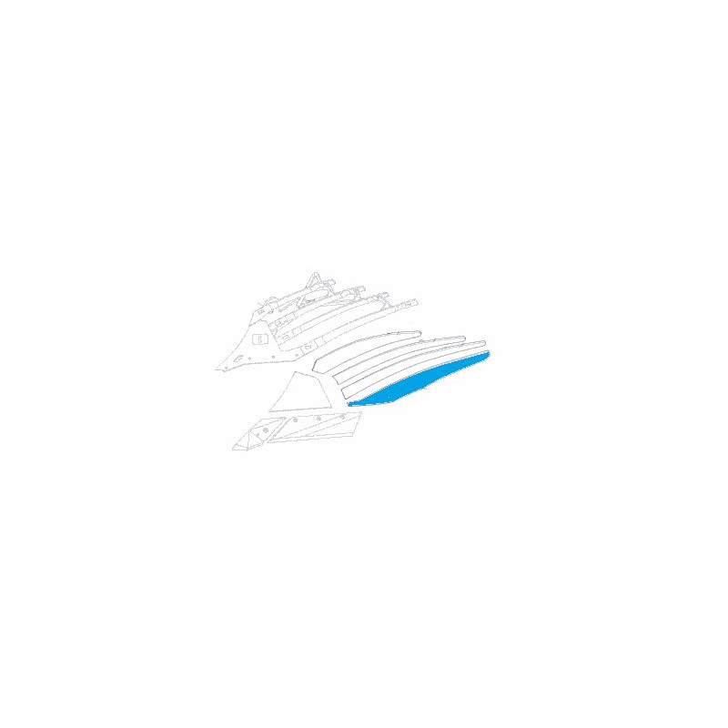 Lemken 3444449 Listwa odkładni 4 DMCS40 lewa DuraMaxx