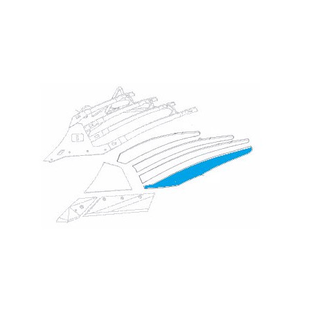 Lemken 3444449 Listwa odkładni 4 DMCS40 lewa DuraMaxx