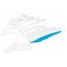 Lemken 3444449 Listwa odkładni 4 DMCS40 lewa DuraMaxx
