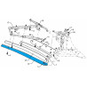 Lemken 34410066 Listwa odkładni 4 BS40/BS42 prawa od 15.08.2022r.