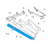 Mouldboard slat 4 TS46 993mm 3444246 Lemken 5071-3444246