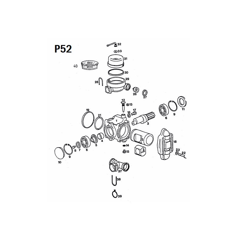 Rau RG00051852 O-Ring Perbun. Di 8 S Kverneland / Rau