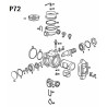 Rau RG00002628 Pierścień uszczelniający 12x18x2 włókno Kverneland / Rau 8719607003278