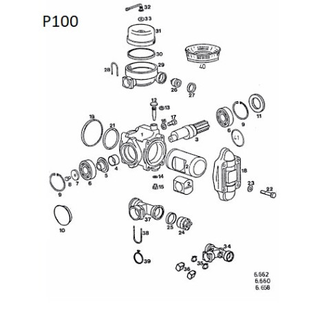 Rau RG00022806 Rękaw 20,9mm +0 -0,2 Kverneland / Rau 6210-RG00022806