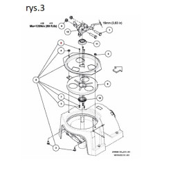 Vicon PS KG01070200 Nakrętka M14 A2 samohamowna Kverneland