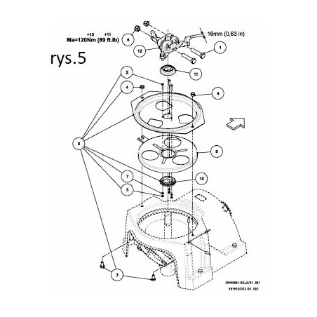 Vicon PS VNB0980578 Blok Prowadzący