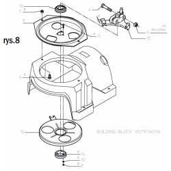 Vicon PS VN90070589 Nakładka Kverneland