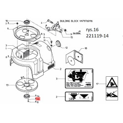 Vicon PS VN79220016 Płytka podającs Kverneland