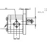 Pompa zębata Polaris grupa 2 - PLP208D082E2G Casappa 8719607033565