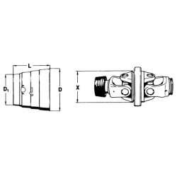 Walterscheid 1365715 Kołpak ochronny B-202, L-172 W2380
