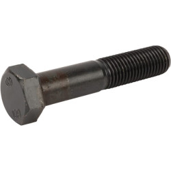 Śruba M20x100 kl.10.9, SW30 pół gwint czarna  M20x2,50x100