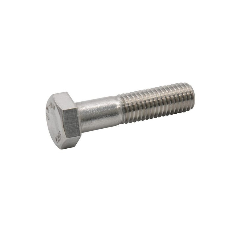 Śruba M24x80 A2 SW36 pół gwint   M24x3,00x80