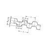 Pasek zębaty obustronnie T10-25mm 66 zębów 660mm ZRM-D Optibelt 4014486149272