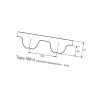 Pasek zębaty Omega 5M 15x295mm 59 zębów Optibelt 4014486045444